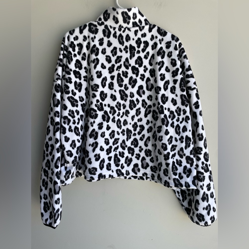 Fabletics Rayne Snow Leopard Printed Polar Fleece… - image 2